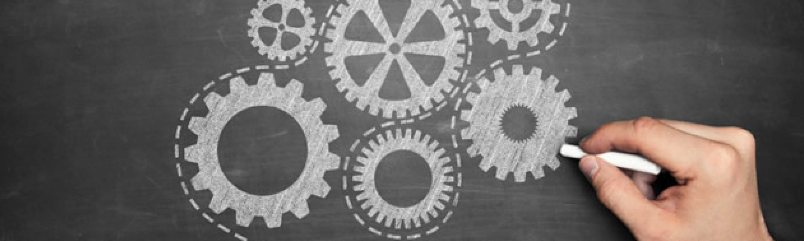 Chalkboard Gears