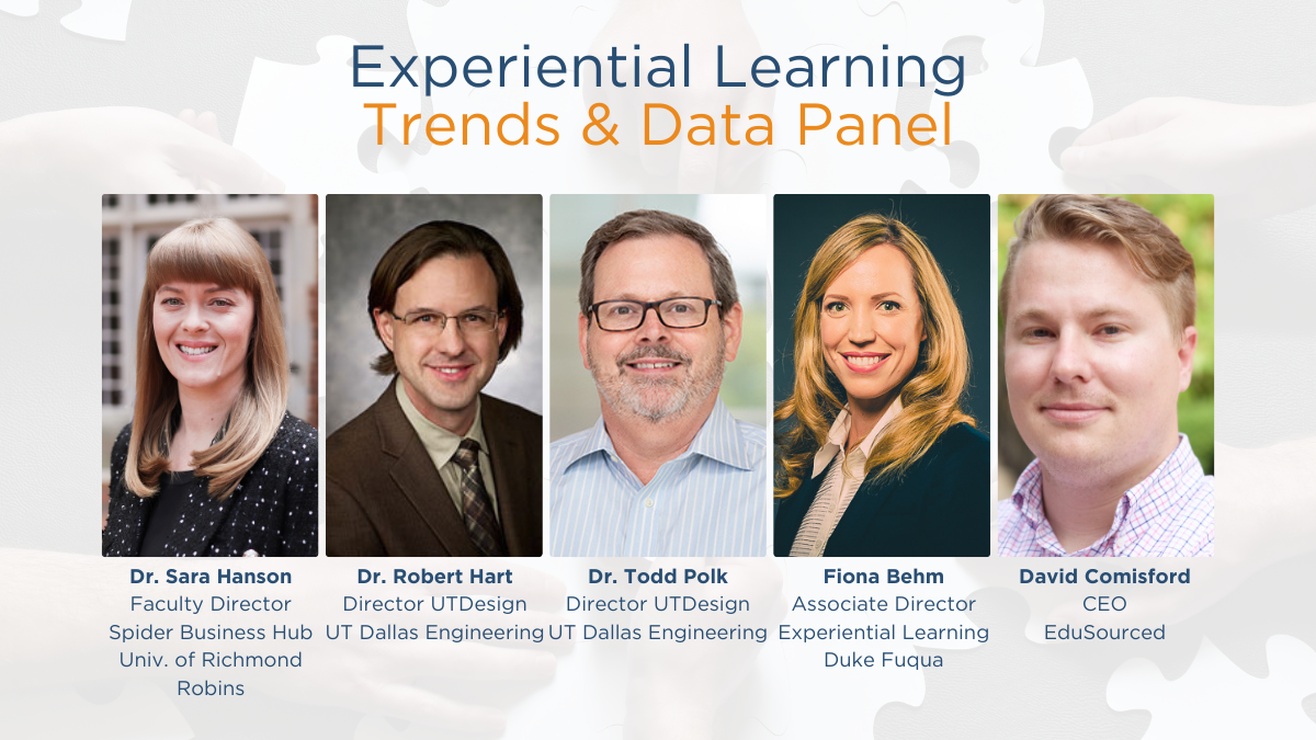 Experiential Learning trends panel discussion