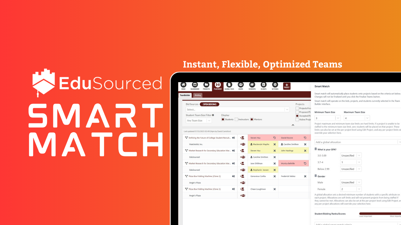 EduSourced Smart Match Update