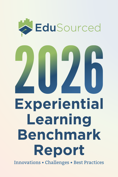 2026 benchmark report graphic vertical 2026 Experiential Learning Benchmark Report