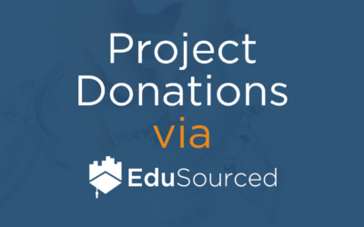 New in EduSourced: Accept Optional Donations at End of Project