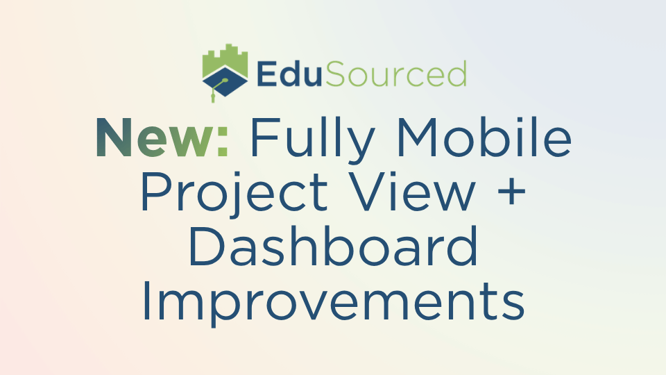 Dashboard Improvements and More